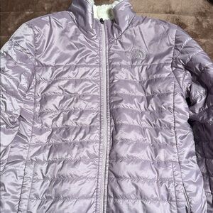 The North Face Lavender Quilted Jacket